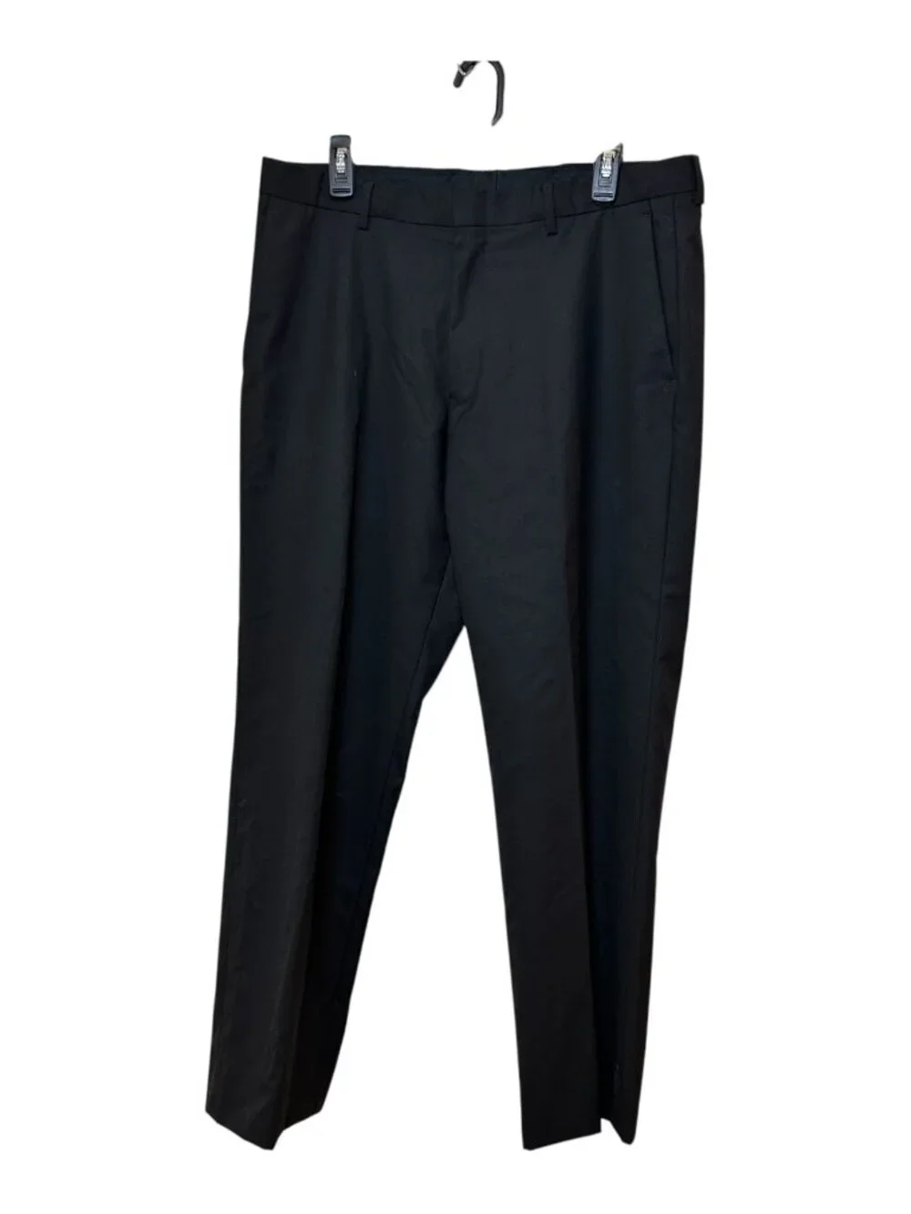 J Crew Loro Piana Ludlow Pant Wool Lined Suit Pants Black Size 34 x 30 Trousers